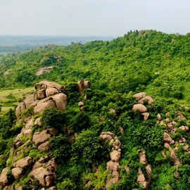 Seeking Refuge from Heat in Jharkhand's Granite Hills